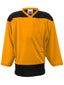 K1 2100 Player Hockey Jersey Gold & Black Jr Small